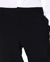 Armani Exchange - Chino trousers flowing fabric, Man, Black, Size: