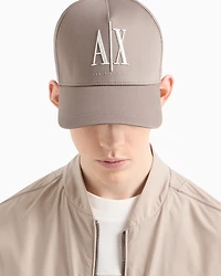 Armani Exchange - Icon Project Visor Hat, Man, Beige, Size: TU