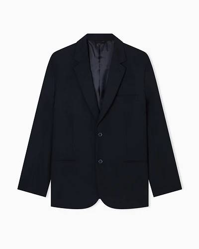 Armani Exchange - Formal Jackets, Man, Black, Size: 38