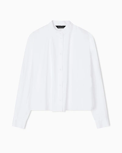 Armani Exchange - Casual Shirts, Woman, White, Size: