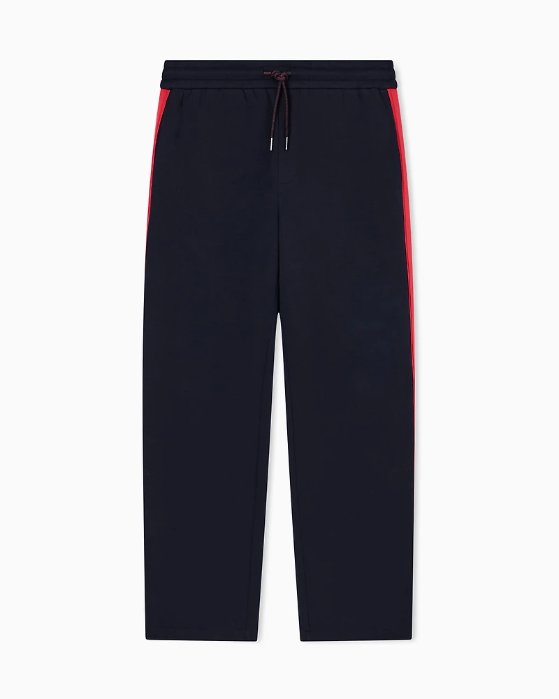 Armani Exchange - Sweatpants, Man, Navy Blue, Size: