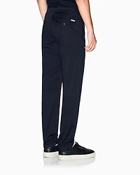 Armani Exchange - Stretch cotton chinos, Man, Navy Blue, Size: