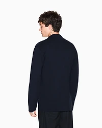 Armani Exchange - Casual Jackets, Man, Navy_blue, Size: