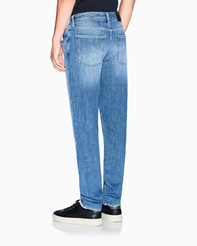Armani Exchange - Regular fit jeans cotton denim, Man, Blue, Size: