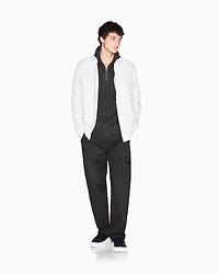 Boxy shirt with zip