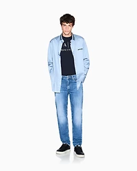 Armani Exchange - Regular fit jeans cotton denim, Man, Blue, Size: