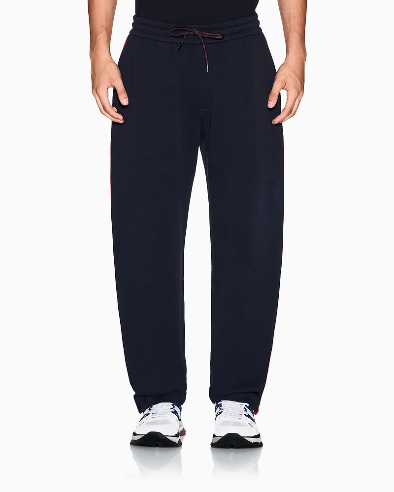 Armani Exchange - Sweatpants, Man, Navy Blue, Size: