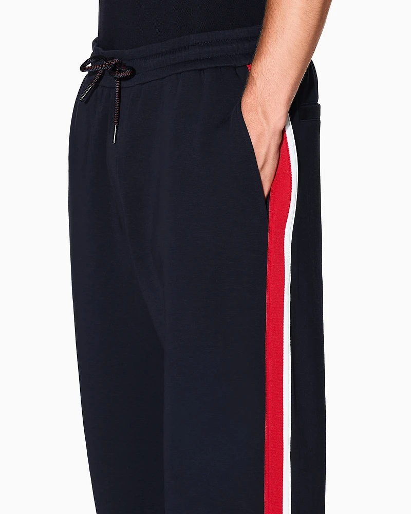 Armani Exchange - Sweatpants, Man, Navy Blue, Size: