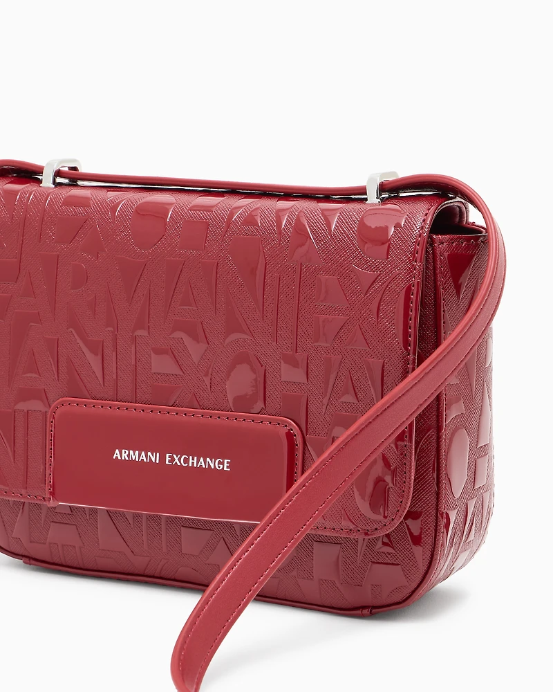 Armani Exchange - Crossbody Bags, Woman, Red, Size: TU