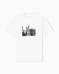 Regular fit T-shirt with city print