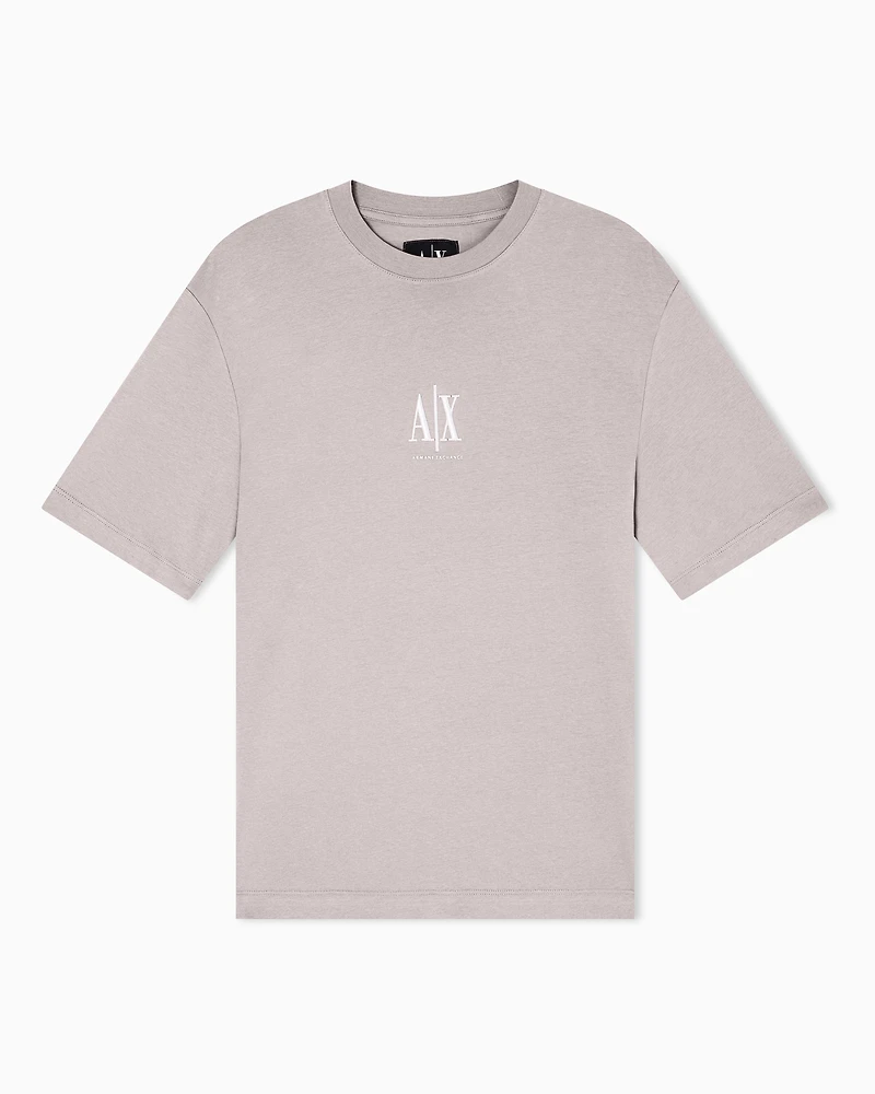 Regular fit T-shirt with embroidered logo