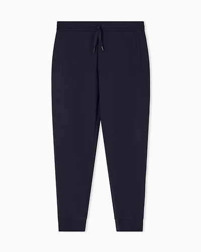 Armani Exchange - Jogger pants with logo on the back, Man, Navy Blue, Size: