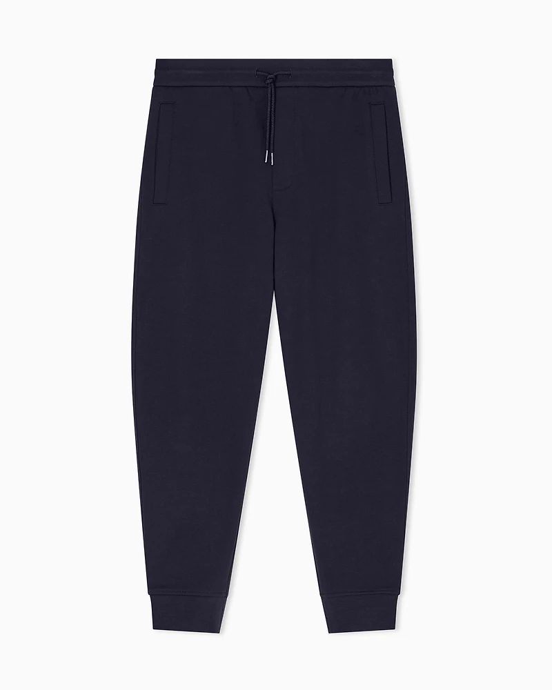 Armani Exchange - Comfort Jogger Pants, Man, Navy Blue, Size: