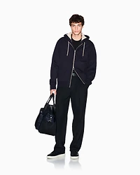 Armani Exchange - Zip-up hoodie, Man, Navy_blue, Size: