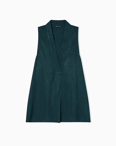 Textured fabric top