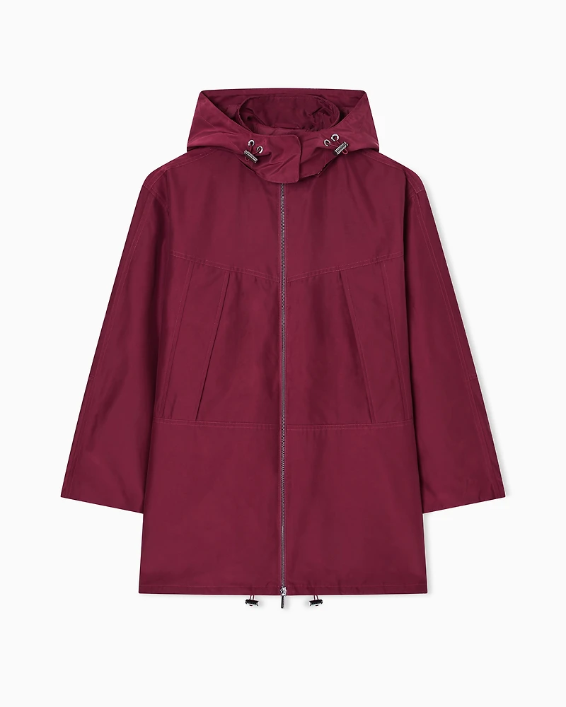 Armani Exchange - Parkas, Woman, Burgundy, Size: