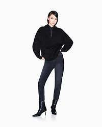 Armani Exchange - Hoodies, Woman, Black, Size: