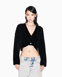 Cropped cardigan