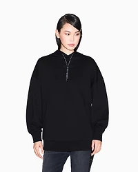 Armani Exchange - Hoodies, Woman, Black, Size: