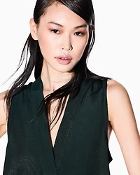 Textured fabric top