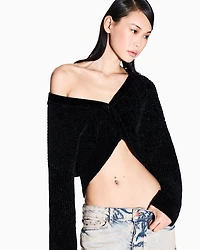 Cropped cardigan