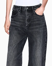 Armani Exchange - Relaxed Jeans, Woman, Black, Size:
