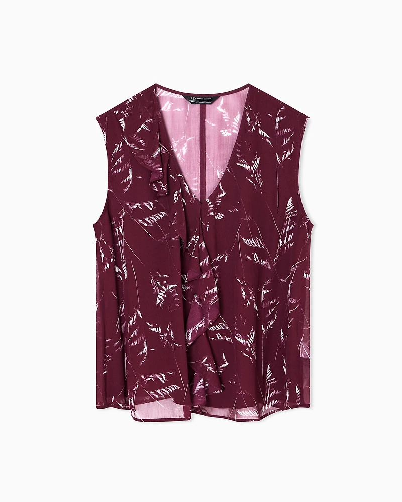 Armani Exchange - Tops, Woman, Patterned, Size: