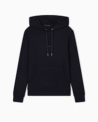 Hoodie with small logo