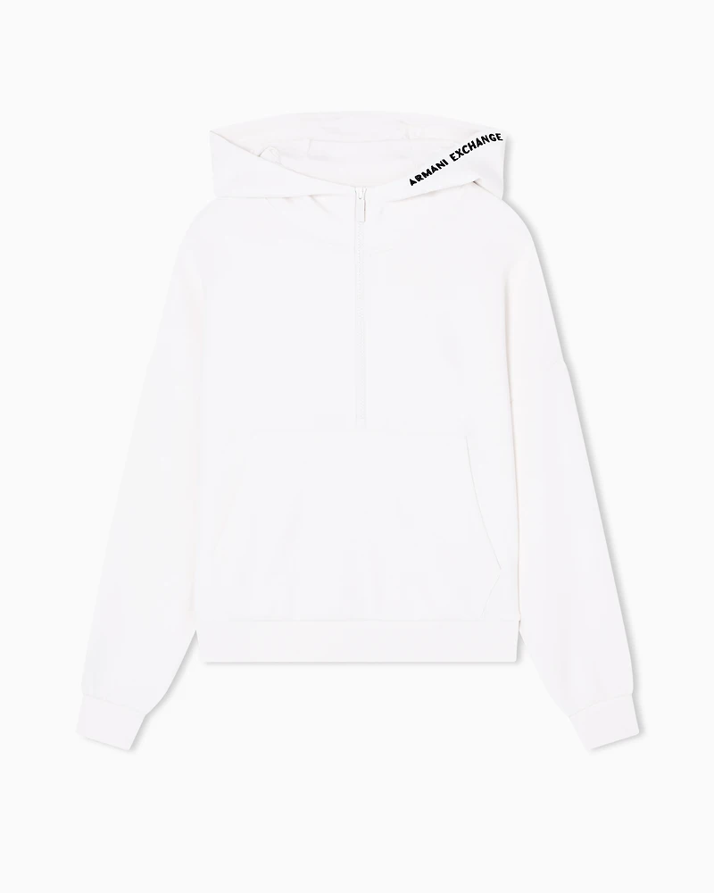 Half zip hoodie
