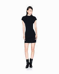 Armani Exchange - Short Dresses, Woman, Black, Size: