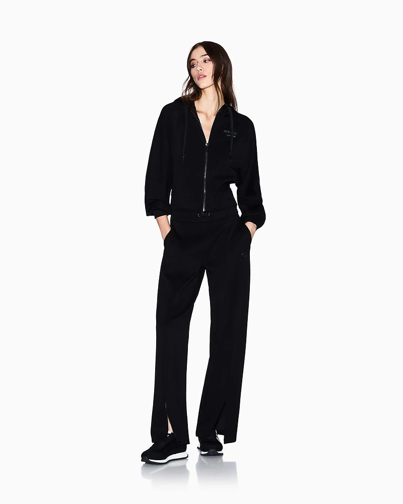 Armani Exchange - Sweatpants, Woman, Black, Size: