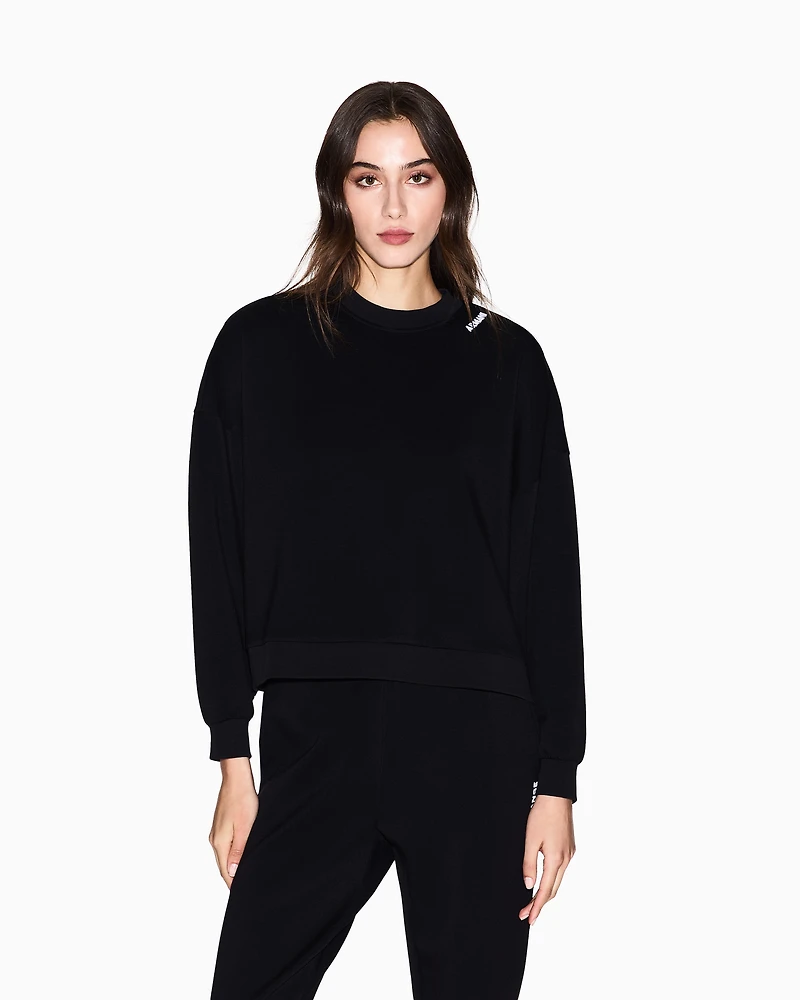 Cropped Crewneck Sweatshirt