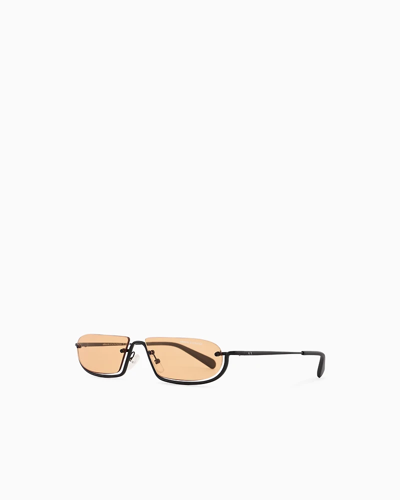 Armani Exchange - Sunglasses, Man, Size: 58L