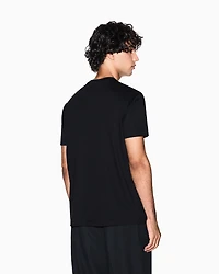T-shirt with logo patch