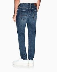 Armani Exchange - Slim fit jeans denim fleece, Man, Blue, Size: