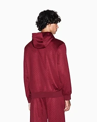 Micro texture hoodie