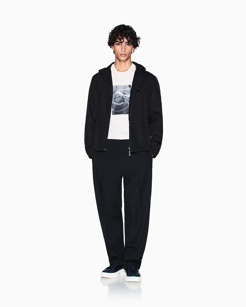 Armani Exchange - Infinity regular fit T-shirt, Man, White, Size: