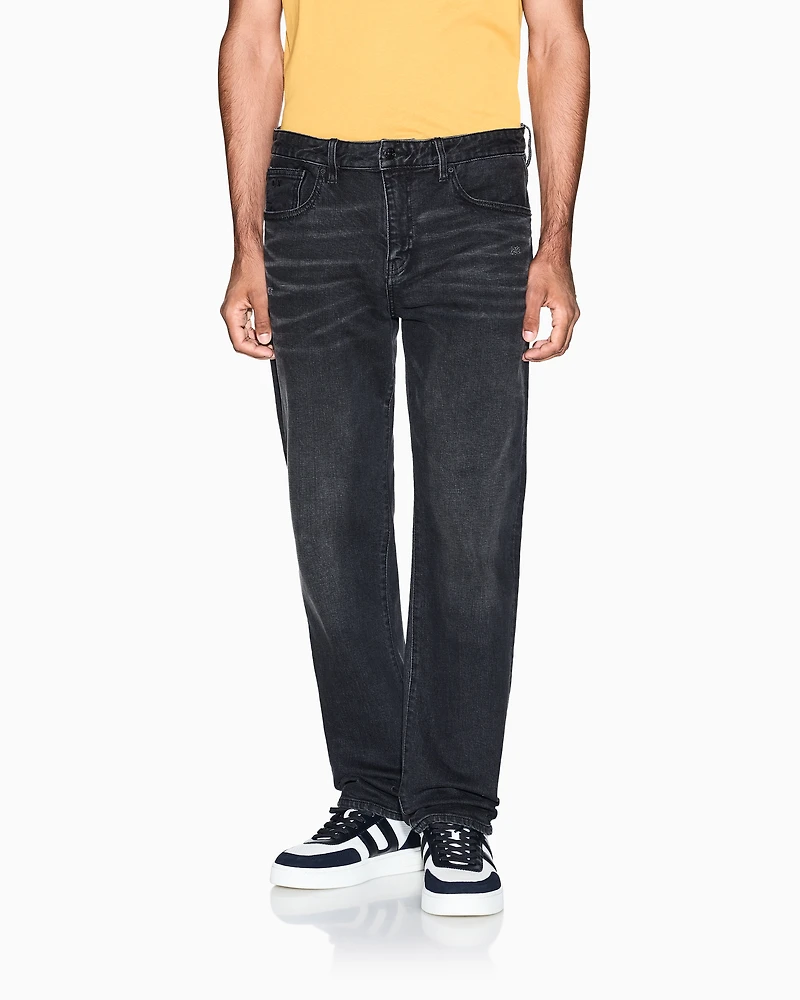 Armani Exchange - Slim-fit denim jeans, Man, Grey, Size: