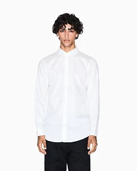 Armani Exchange - Regular fit shirt with allover logo, Man, White, Size: