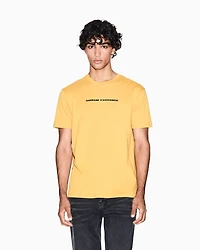 Armani Exchange - Regular Fit T-Shirts, Man, Yellow, Size: