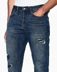 Armani Exchange - Slim fit jeans stretch denim, Man, Blue, Size: