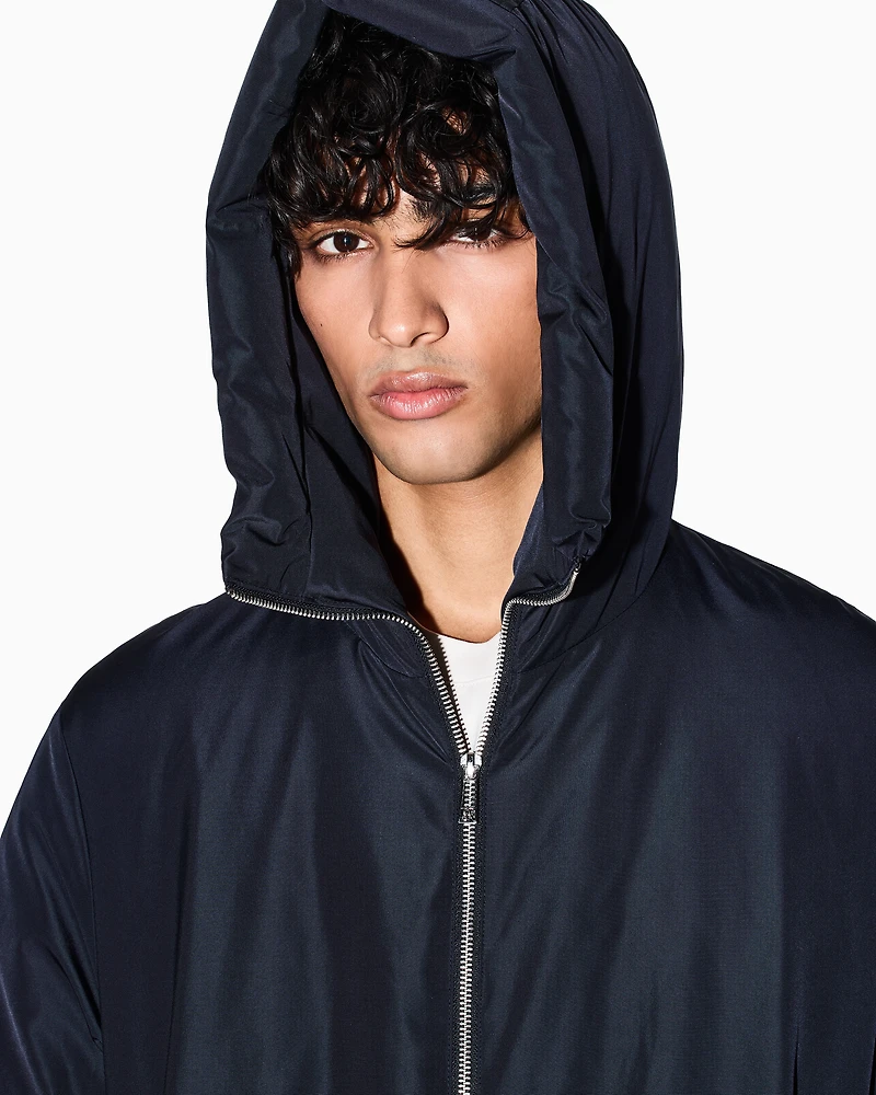 Padded parka with hood