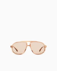 Emporio Armani - Men’s aviator sunglasses, Man, Size: 57L