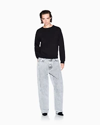 Armani Exchange - Basic crewneck sweatshirt, Woman, Black, Size: