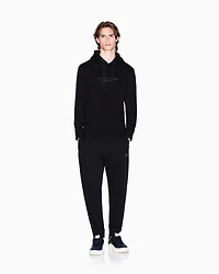 HOODED COTTON LOGO SWEATSHIRT