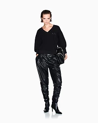 Armani Exchange - Sweatshirts without Hood, Woman, Black, Size: