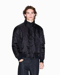 Jacket with allover logo