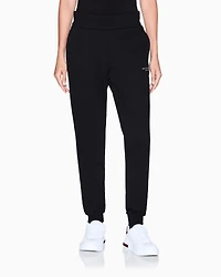 Armani Exchange - Cotton Jogger Pants, Woman, Black, Size: