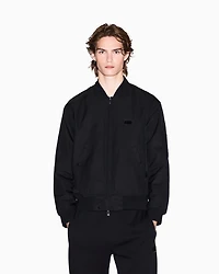 Armani Exchange - Bomber jacket technical fabric, Man, Black, Size: