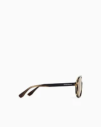 Emporio Armani - Men’s aviator sunglasses, Man, Size: 57L